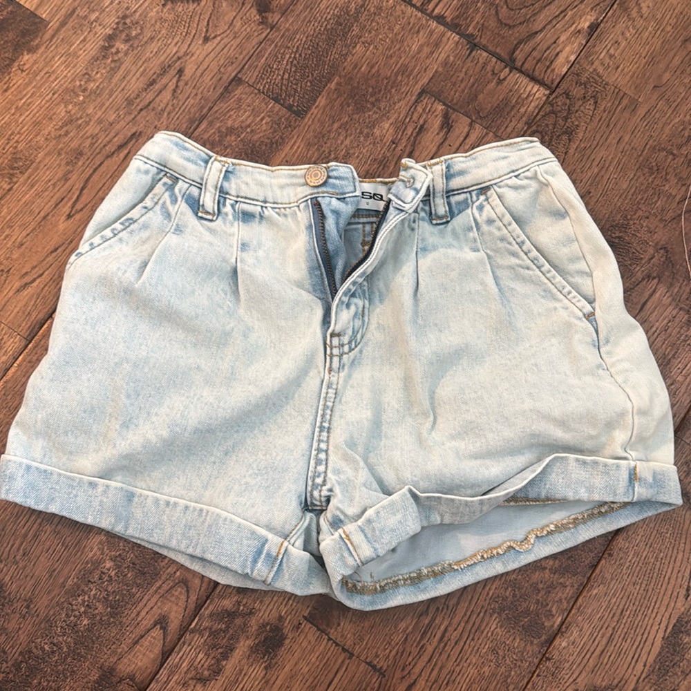 RSQ - light blue jean shorts
